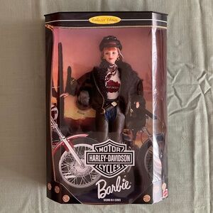 NIB Harley Davidson Barbie Doll Collector Edition #2 1998